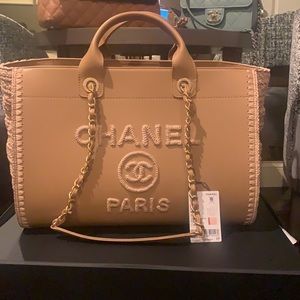 Authentic Chanel Large Shopping Bag 22C